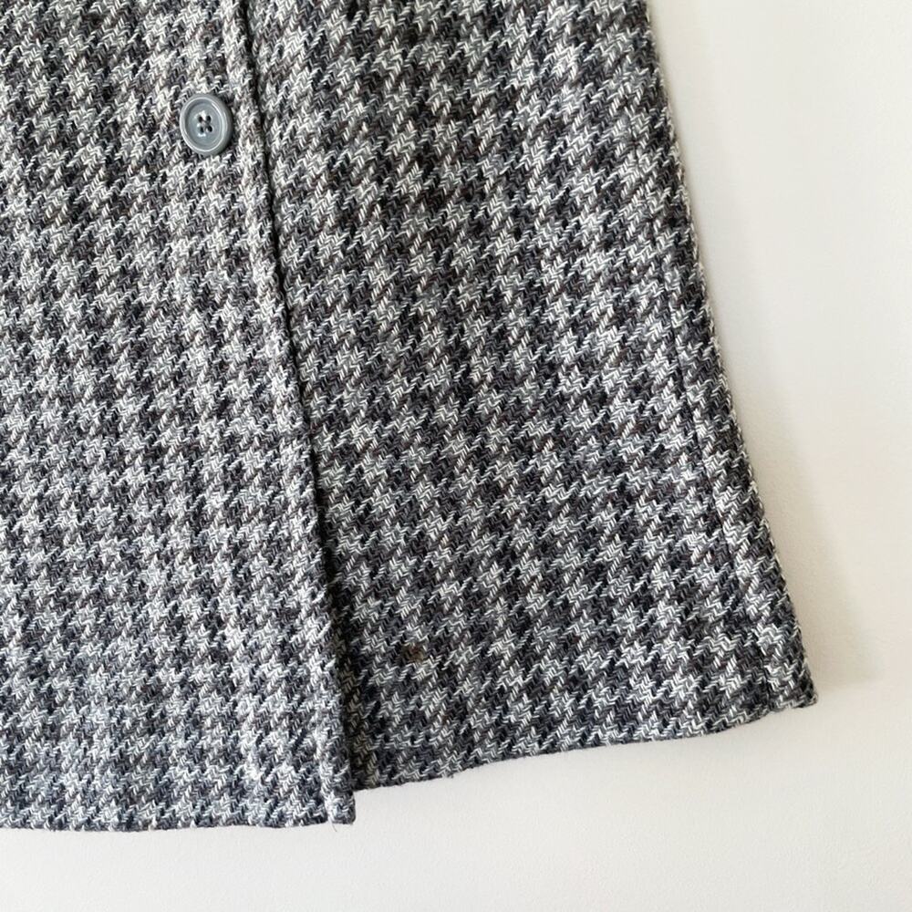 LOFT Pencil Skirt Black and Gray Houndstooth Size 6 EUC - Picture 5 of 14